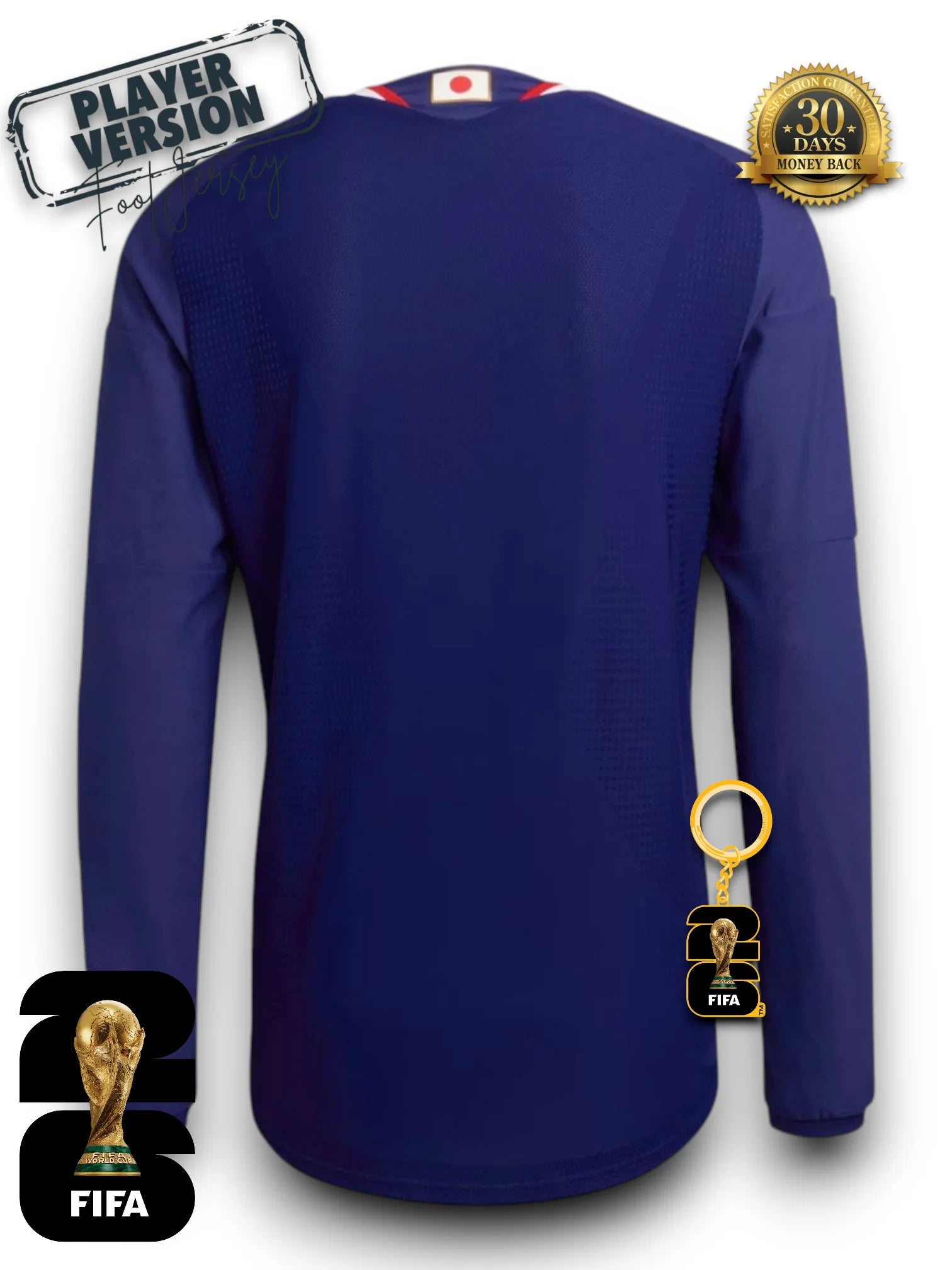 Japan World Cup 2026 Jersey Player Version - Long Sleeve