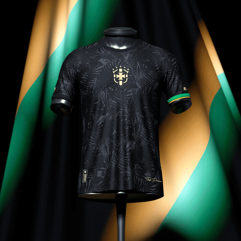 Camisa Brasil - Ediテァテ」o Neymar Jr - O Prテュncipe 2023/24