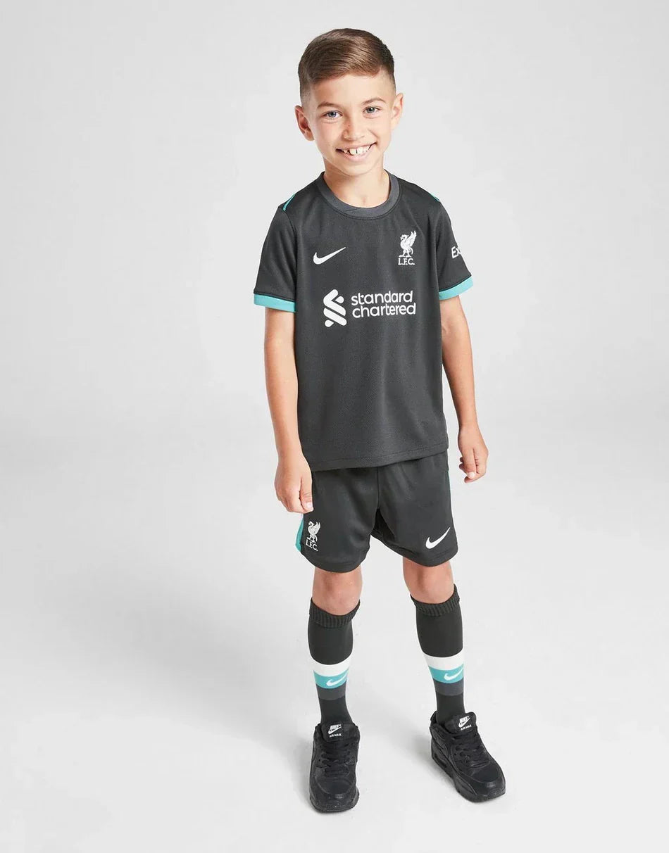 Kids Liverpool Away Kit 2024/2025 - CHAMPIONS PL