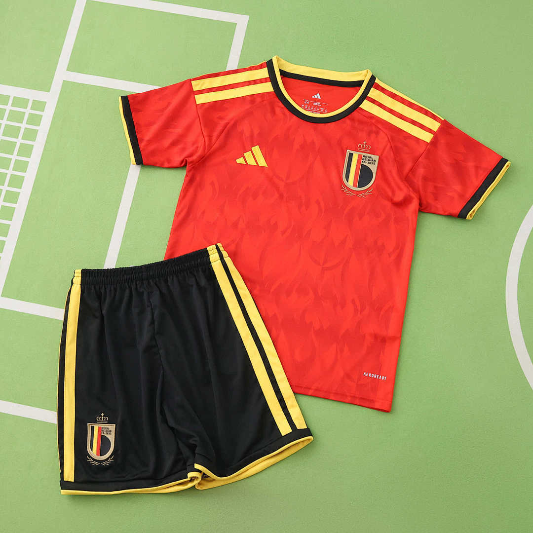Kit Kids Belgium World Cup 2026 Jersey