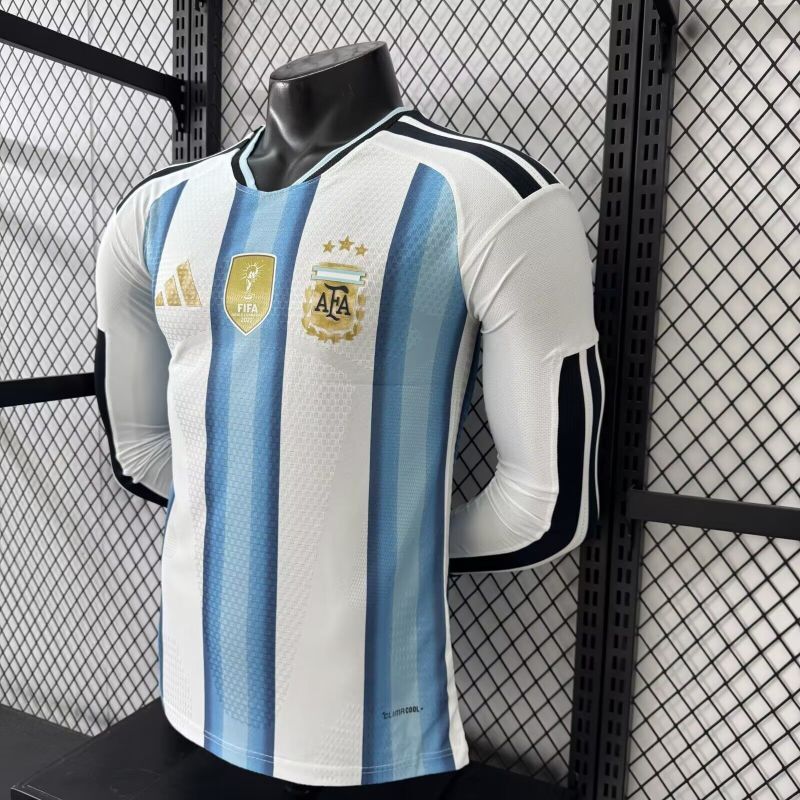 Argentina World Cup 2026 Jersey Player Version - Long Sleeve