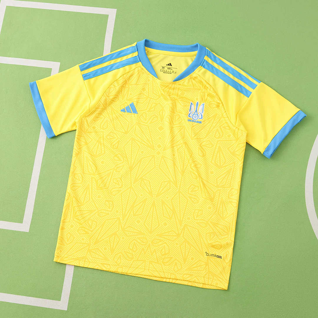 Kit Kids Ukraine World Cup 2026 Jersey