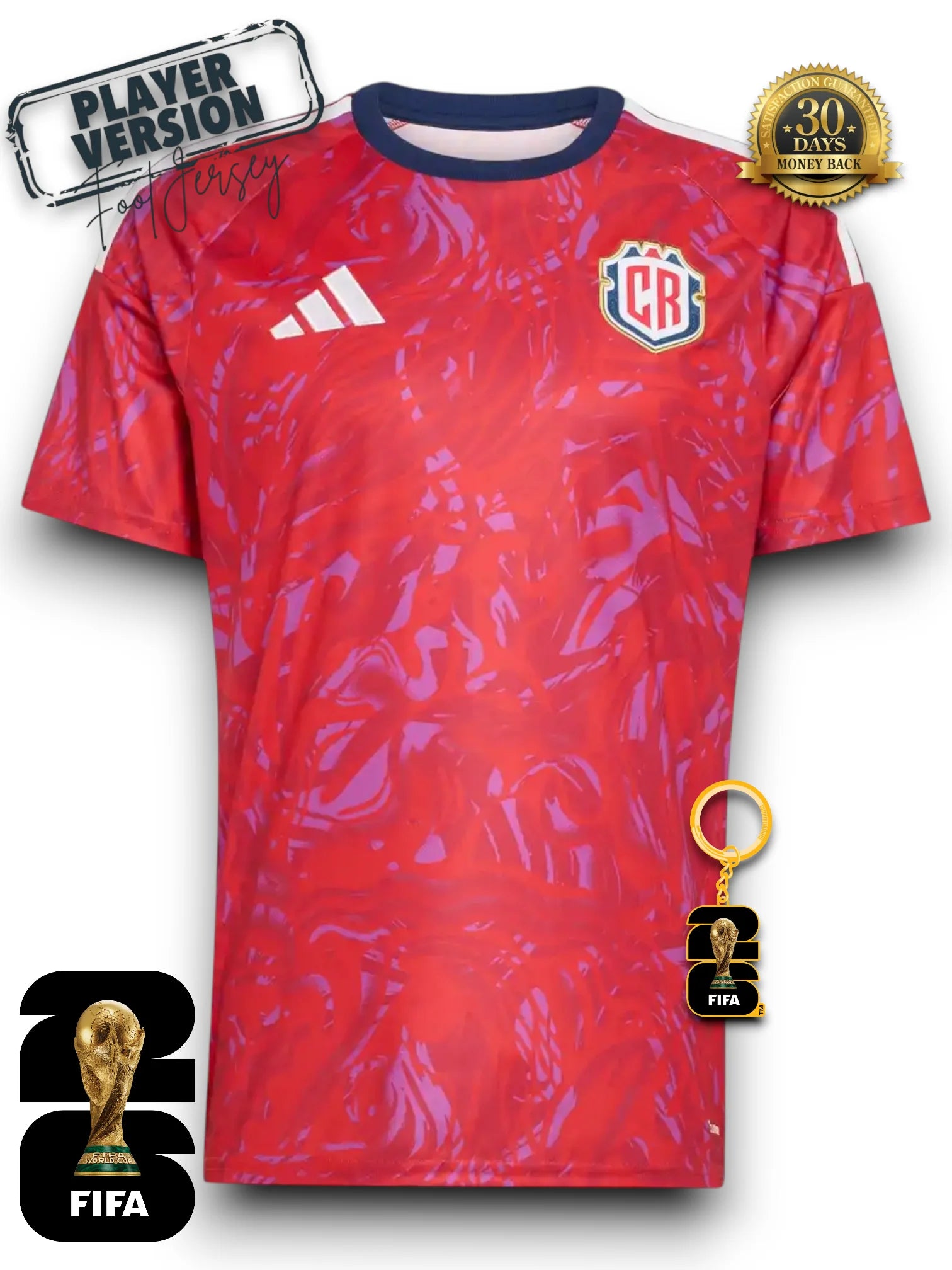 Costa Rica World Cup 2026 Jersey - Player Version