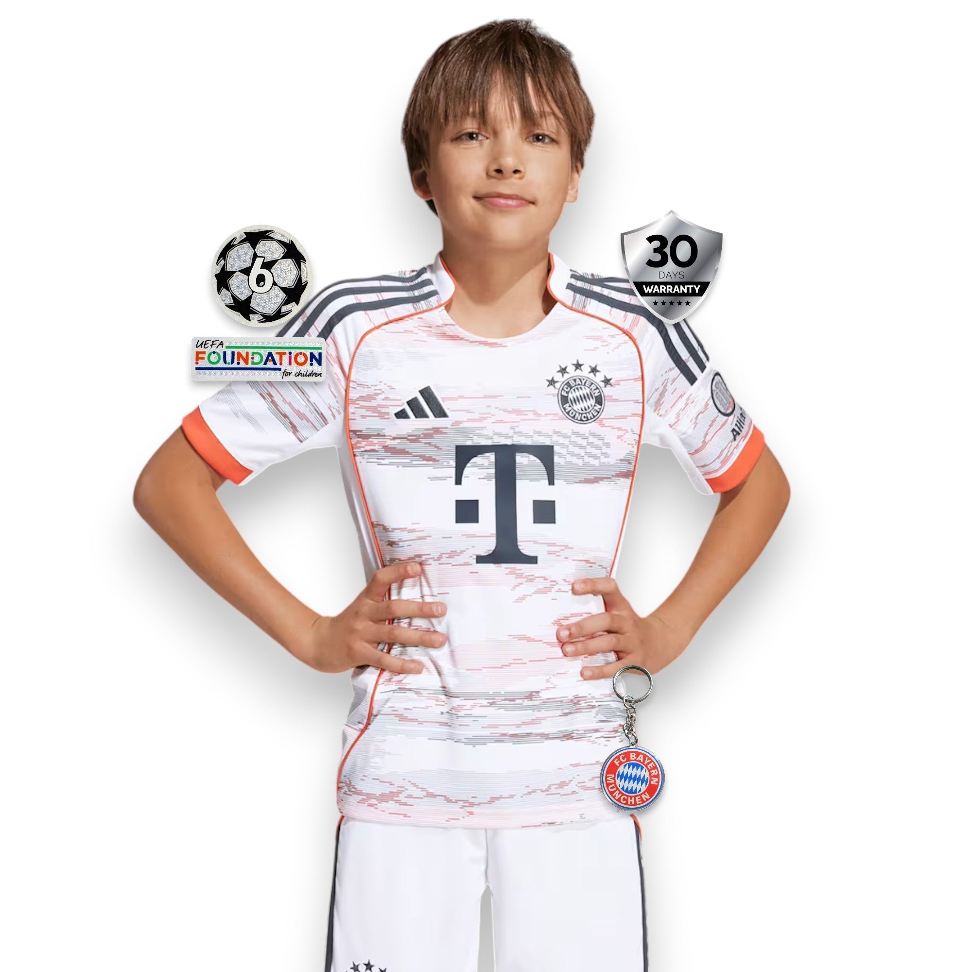 Kids Bayern Munich Jersey Away 2025/26