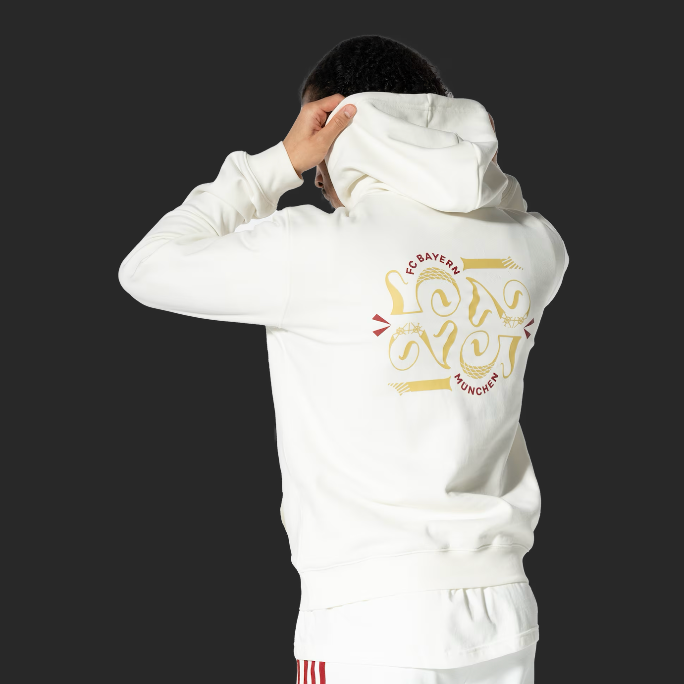 Bayern Munich Hoodie 125th Anniversary - Beige