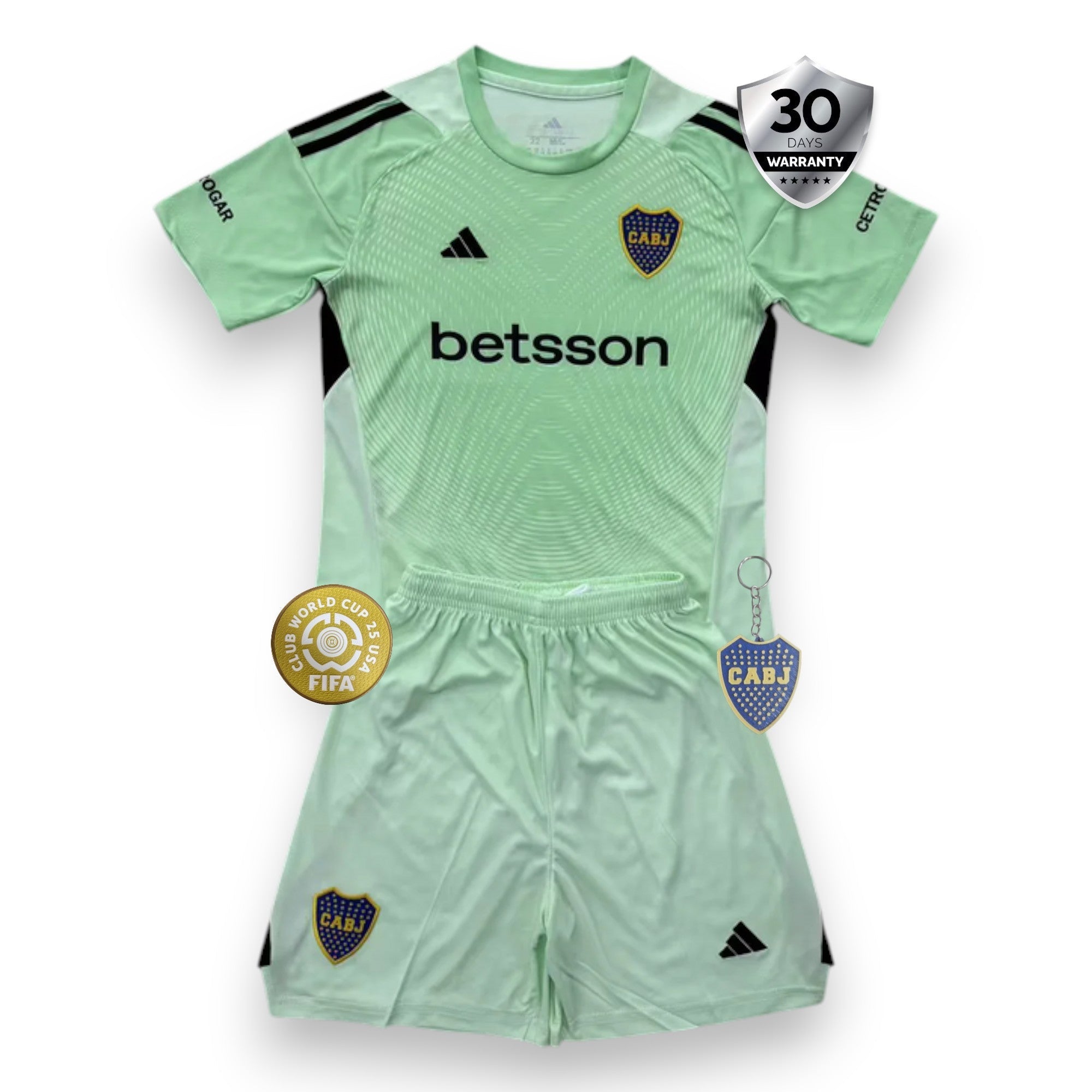 Kids Boca Juniors Goalkeeper Green 2025/26