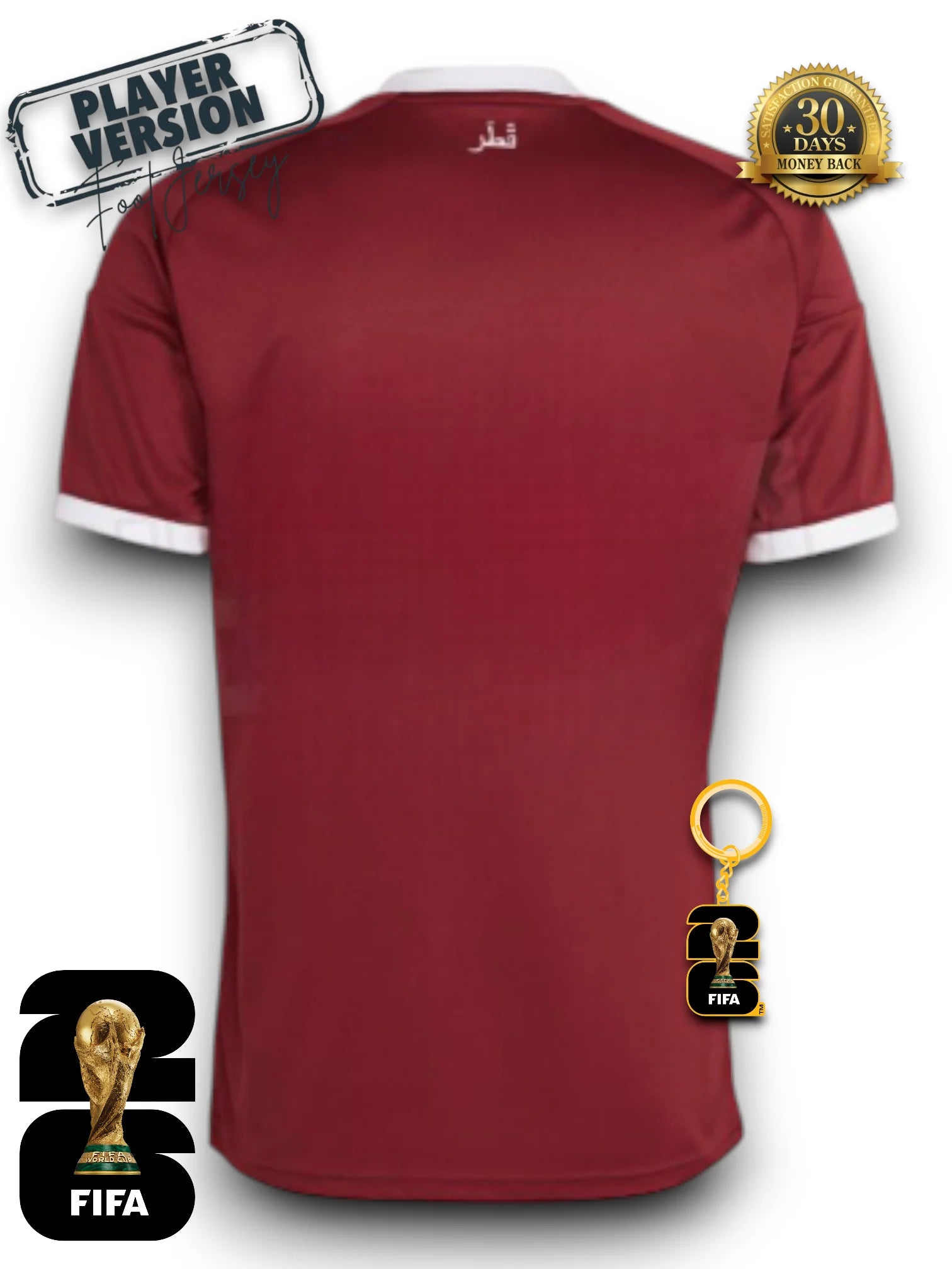 Qatar World Cup 2026 Jersey - Player Version