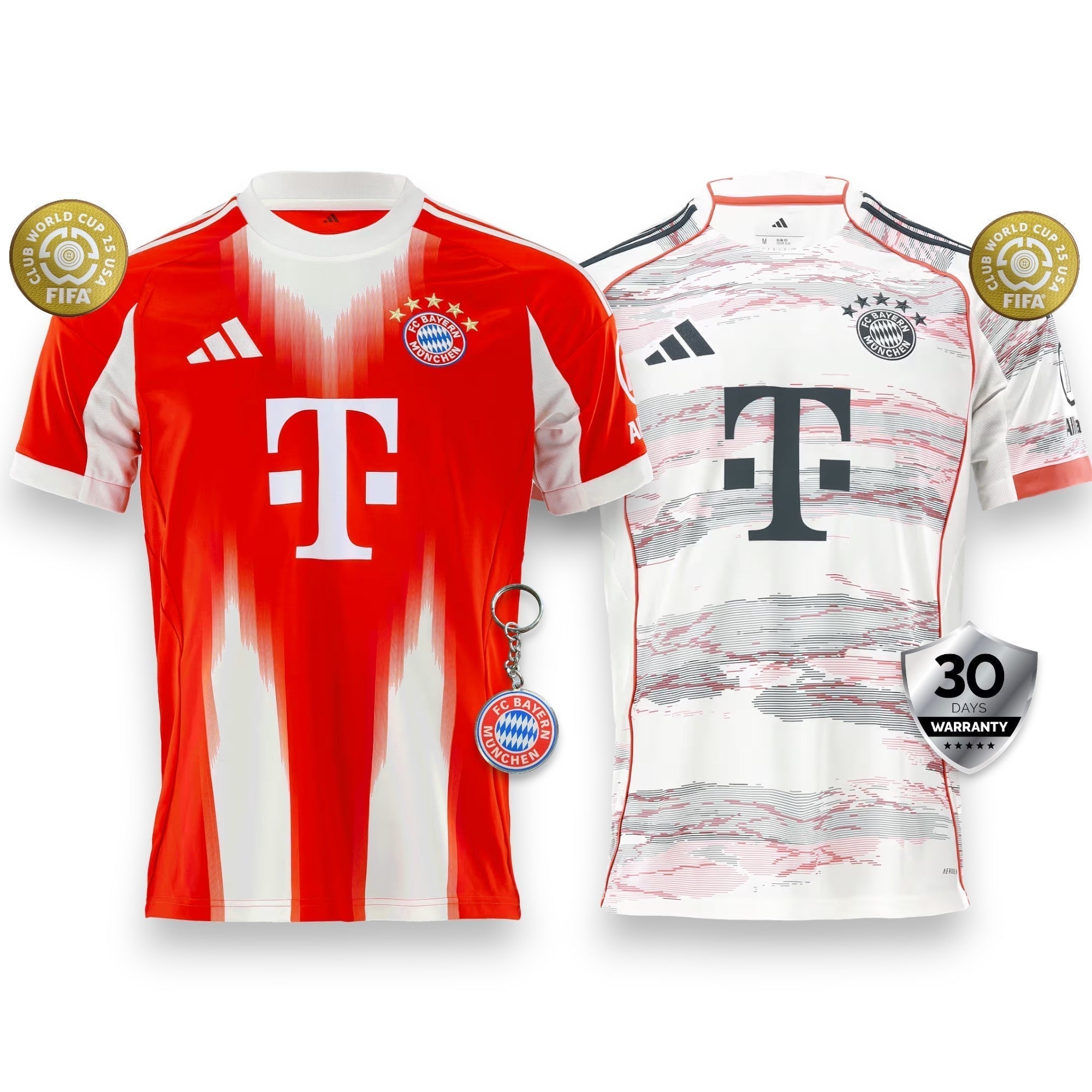 Kit Bayern Munich Home + Away Jersey 2025/26