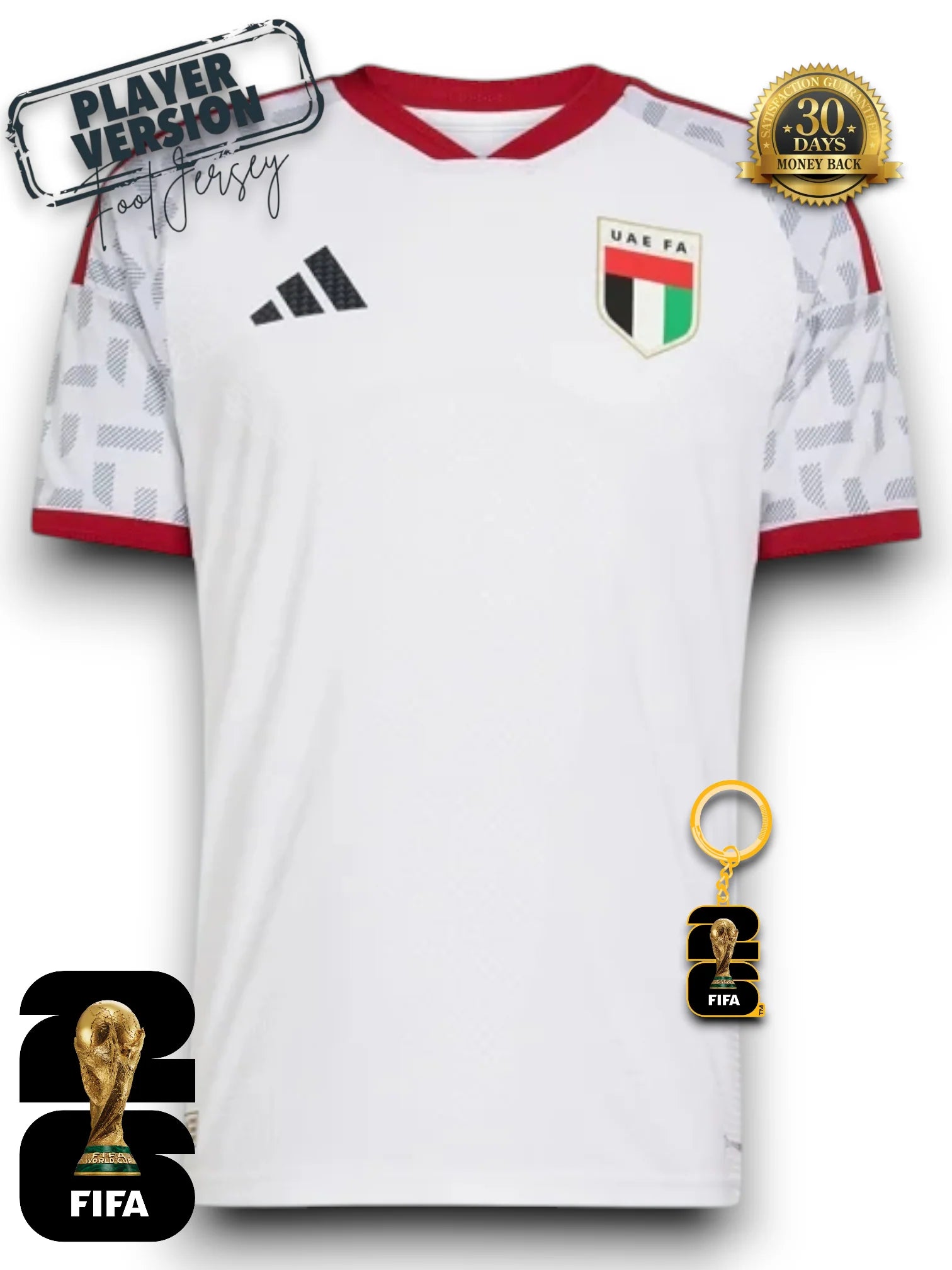 United Arab Emirates World Cup 2026 Jersey - Player Version