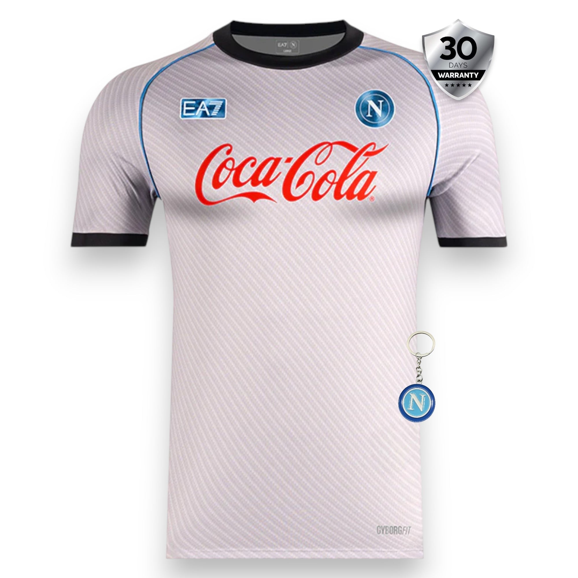 Napoli White/Silver Training Jersey 2025/26